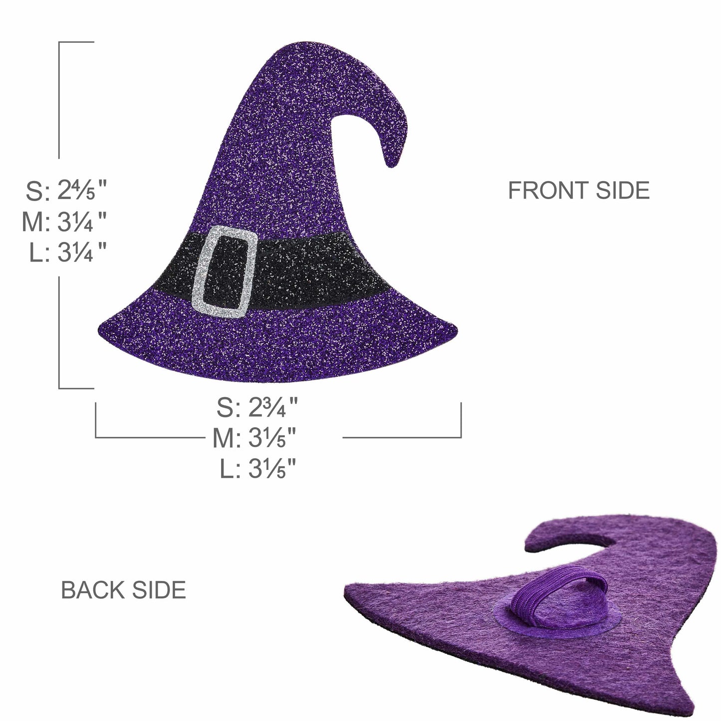 Halloween Dog Collar with Pumpkins, Ghosts and Witch Hat Design